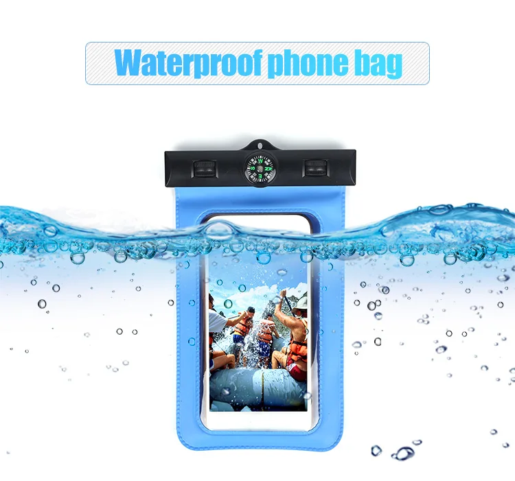 Recyclable Mobile Accessory New Arrival Cell Phone Pvc Waterproof Bag For Skiing