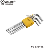 9pc types of allen key with long arm Hex Key Set