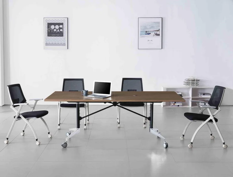 Executive Ergonomic Office Folding Table New Design Modular Training