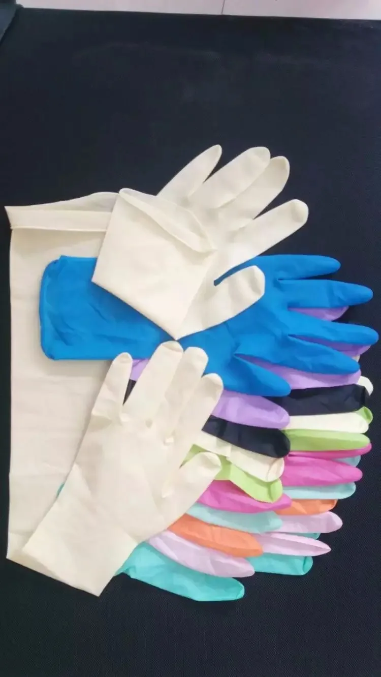 Gynecological Latex Gloves 600mm Latex Gloves 24 Inch Exam Gloves Super