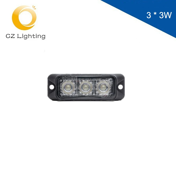 Ece R65 6x3w Tir Lens Emergency Lighting Systems Super Slim Car Ece R65 6x3w Tir Lens Emergency