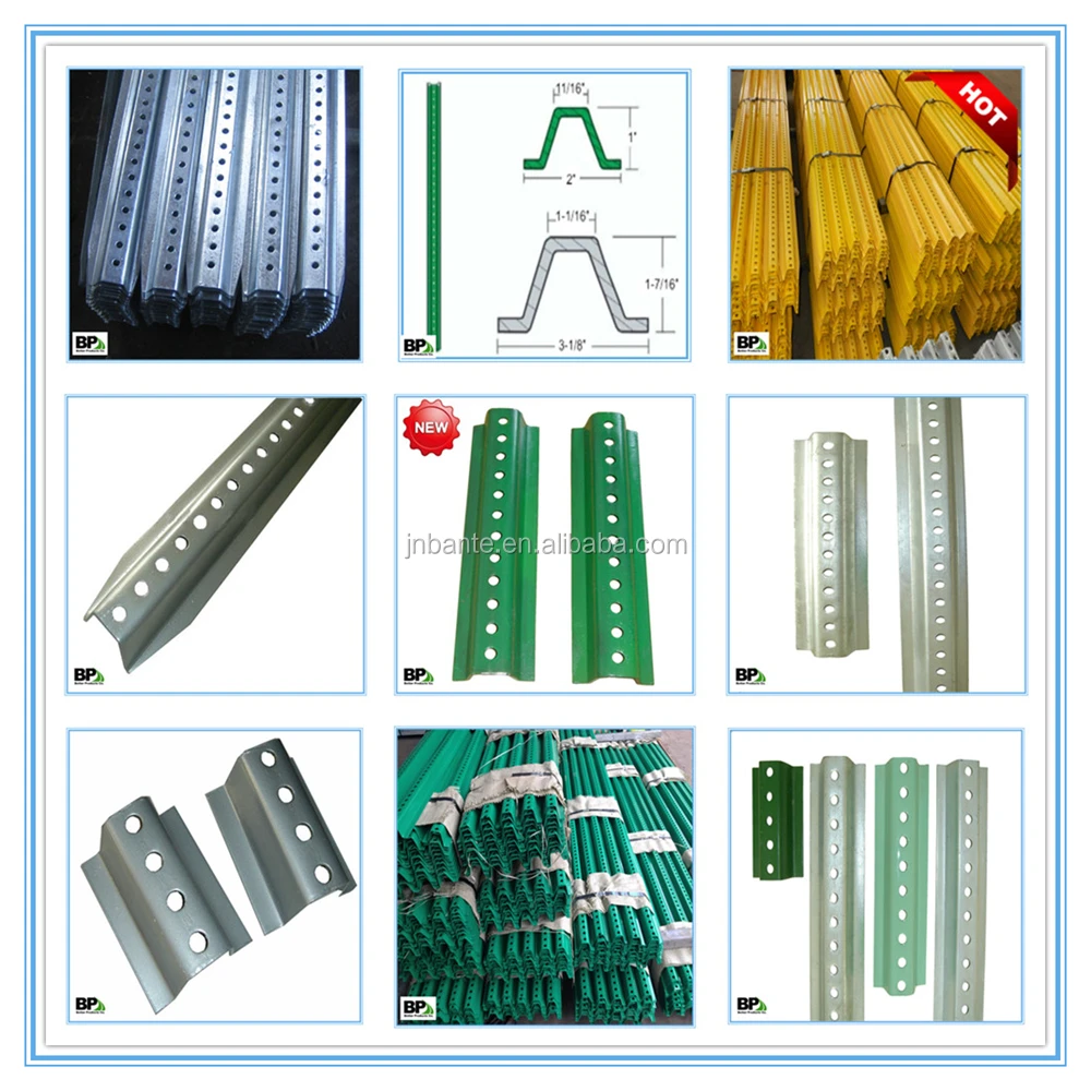 Square sign post for North American Market