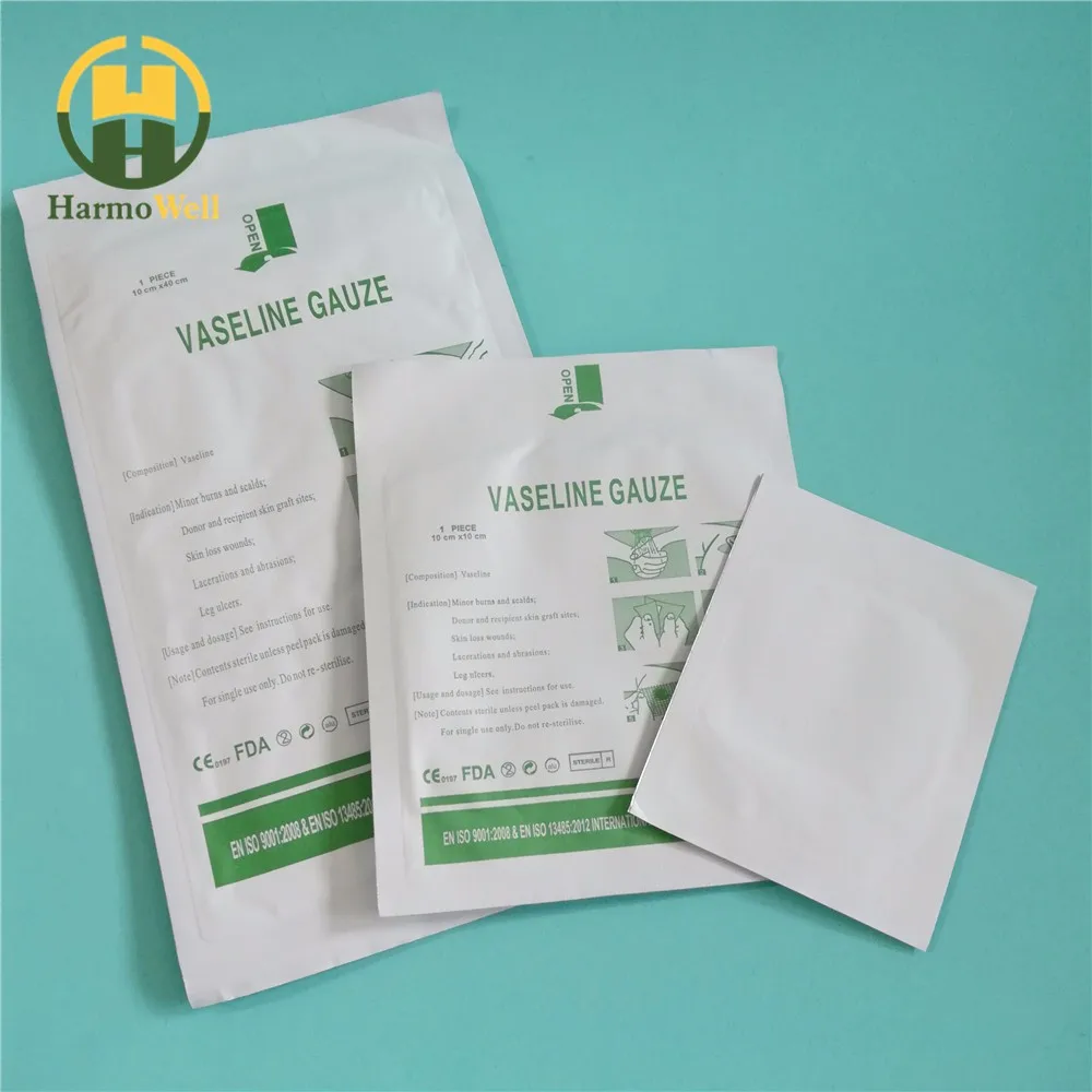 Paraffin Gauze Plasterman Sterile 10x10cm 10 main image 1