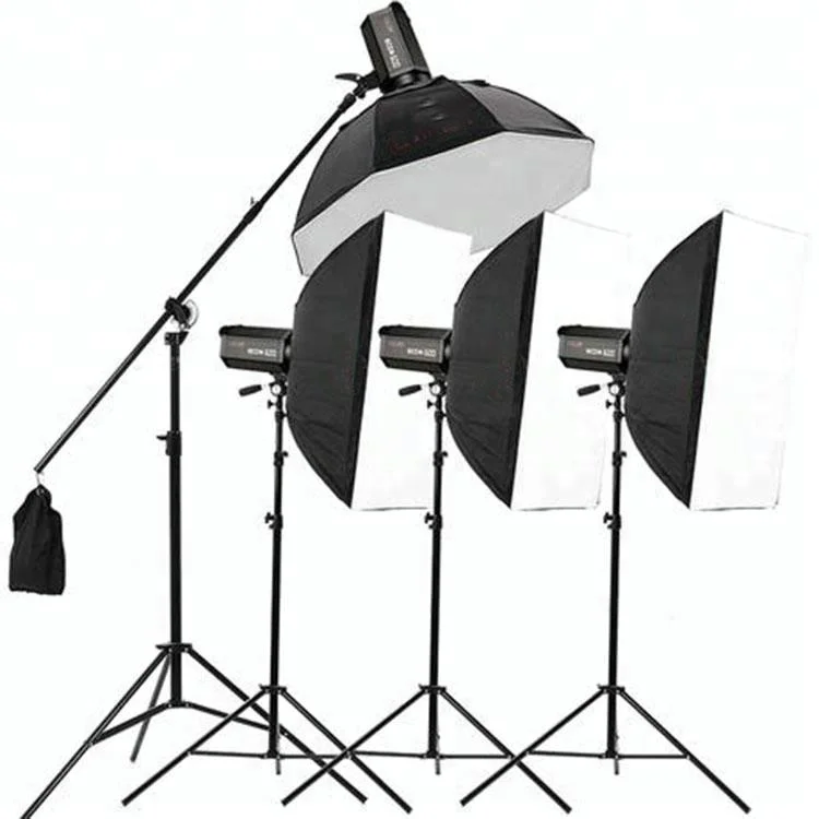 Professional Light Diffuser Studio Softbox Kit For Camera Photography
