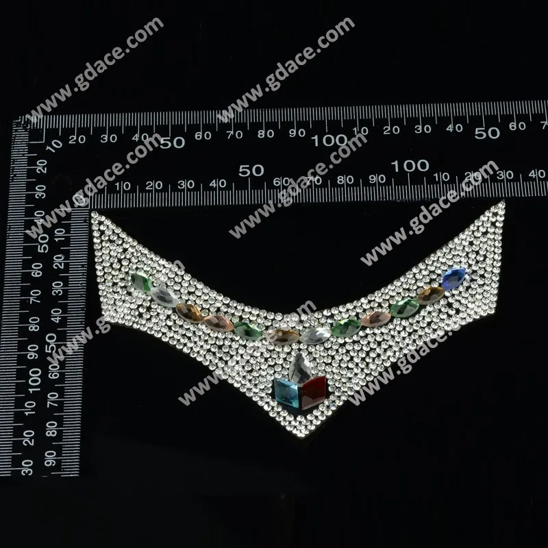 crystal trimming for slipper, shoes applique, shoes upper for wholesale