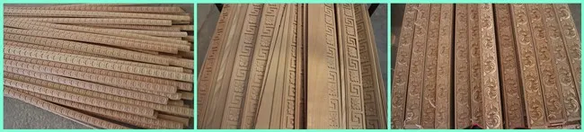 hand carved wood moulding door design