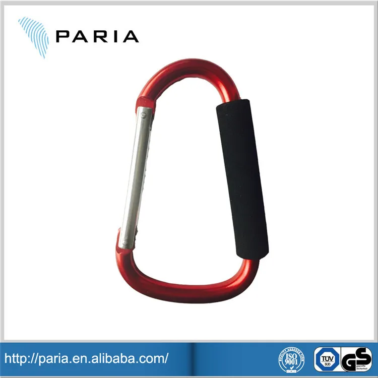 Factory Price Stainless Steel Rubber Coated Hiking Carabiner Hook Buy