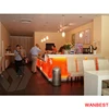 Beverage drink led lighting solid surface marble bar counter top