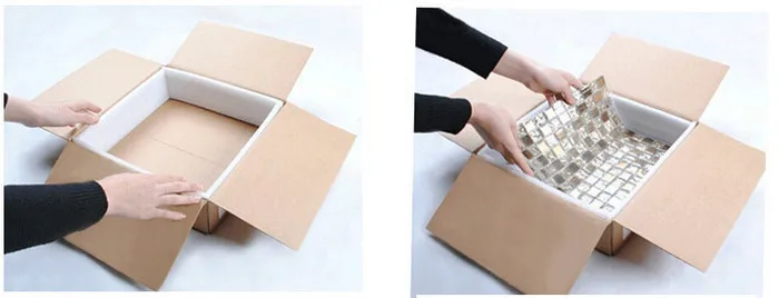 Latest design backsplash marbles kitchen mosaic