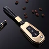 Smart-mfr Luxury Aluminum Metal Car Key Cover Remote Cover Fit For Ford 3 Button Car Key Case