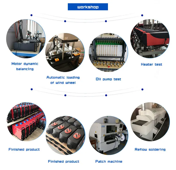 5kw 12v/ 24v Gasoline Parking Heater Customer Design Car Diesel Heater