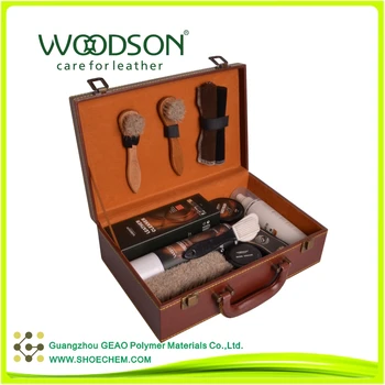 custom shoe shine box
