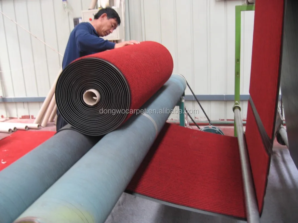 New Design New Quality Pvc Backing Ribbed Carpet Rug Buy Antiskid