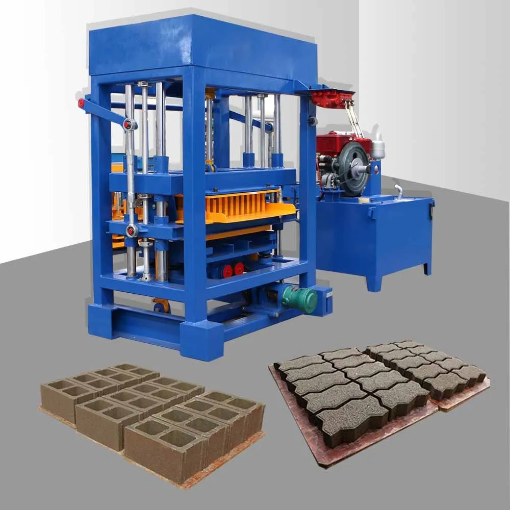 Diesel Hydraulic Concrete Blocks Making Machine Buy Diesel Engine