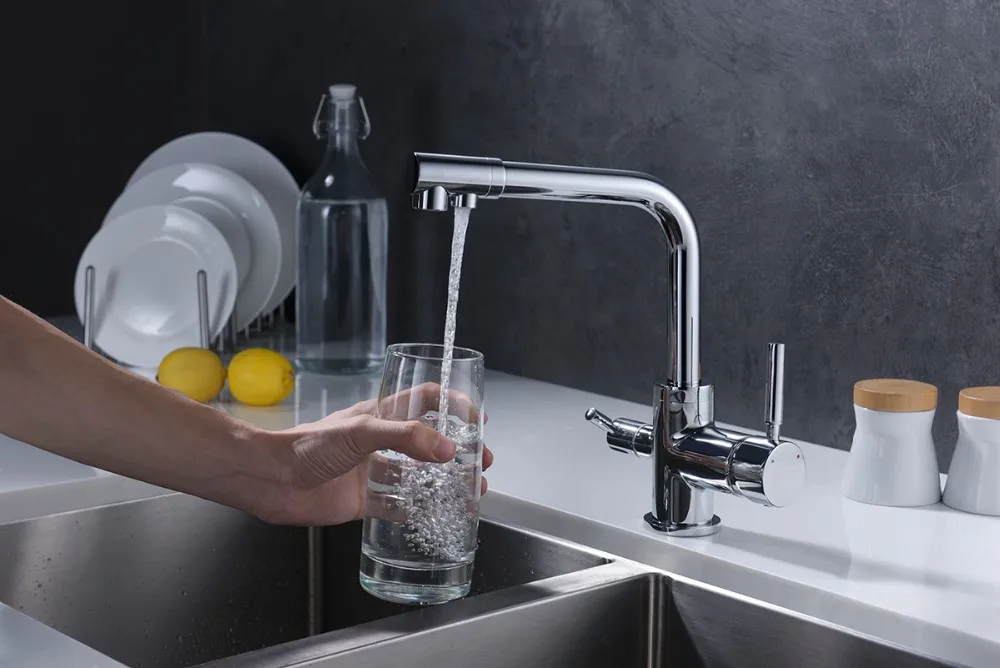 3 路厨房水龙头饮用水水龙头龙头 ro 水过滤器水龙头