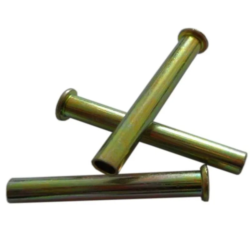 M2 M2.5 Class 8.8 Carbon Steel Yellow Galvanized Tubular Rivet Din7339 Buy Galvanized Tubular