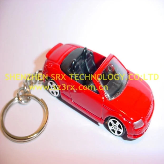Oem Plastic Car Keychain,Small Plastic Toy Car 3d Keychain,Kids Small Toys Car Shaped 3d