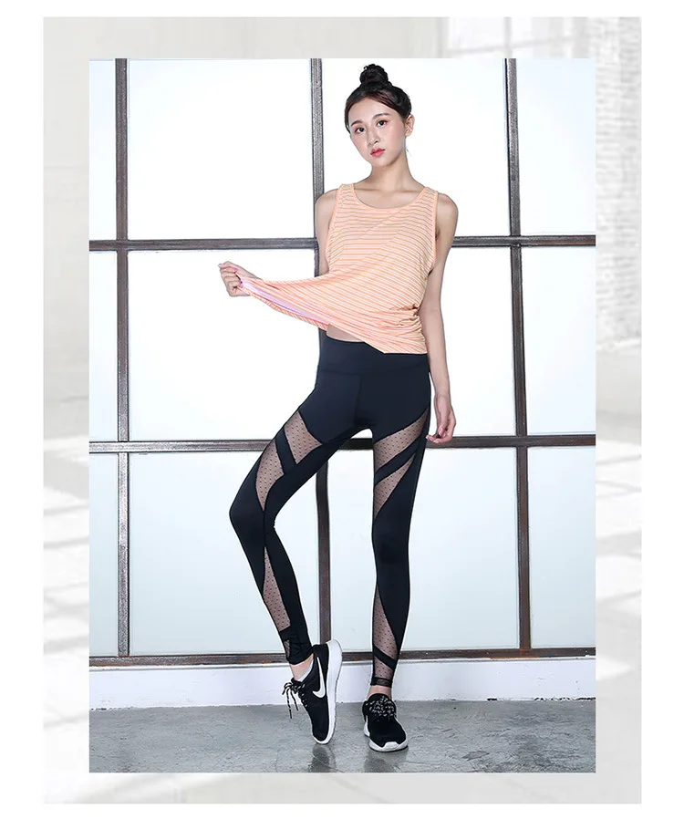 New Women T Shirt Training Exercise Running Clothing for tank top