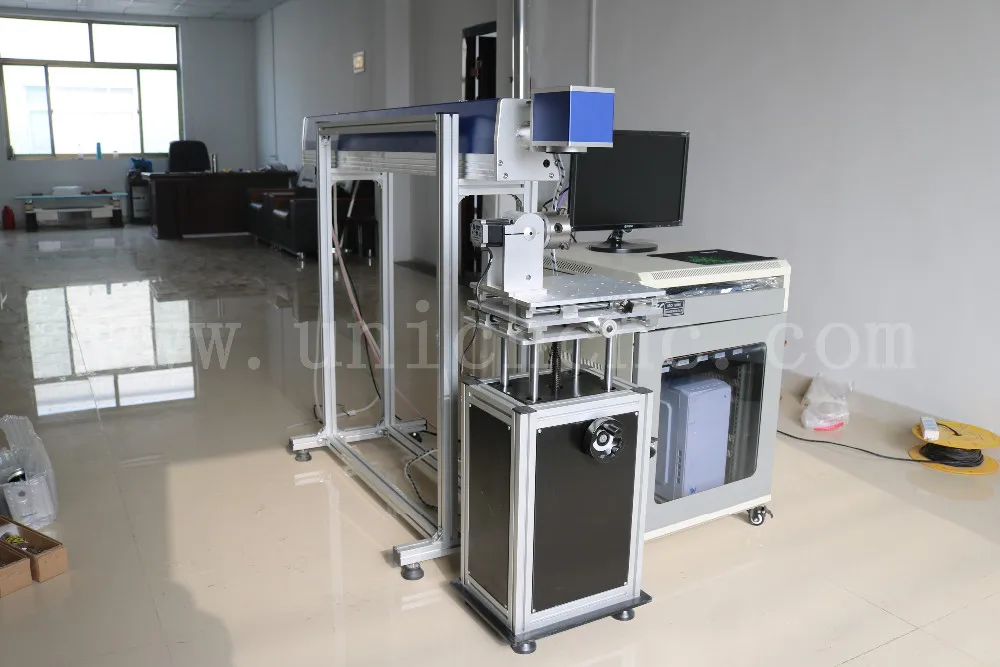 Best price 60w tag fabrication/laser marking printing Leather/ Acrylic/Ceramic machine/co2 laser marking machine
