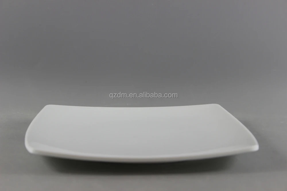 Blank Melamine Square Plate/White Melamine Square Plate