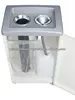 Paper cup machine to dispose paper cups and beverage waste