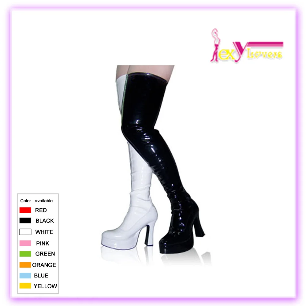 Wholesale China Shoes Chunky Heel Gogo Boots Of The Women