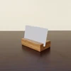 Different Size Chinese Supplier Indonesia Mini Wood id Card Holder For Study Room Desk