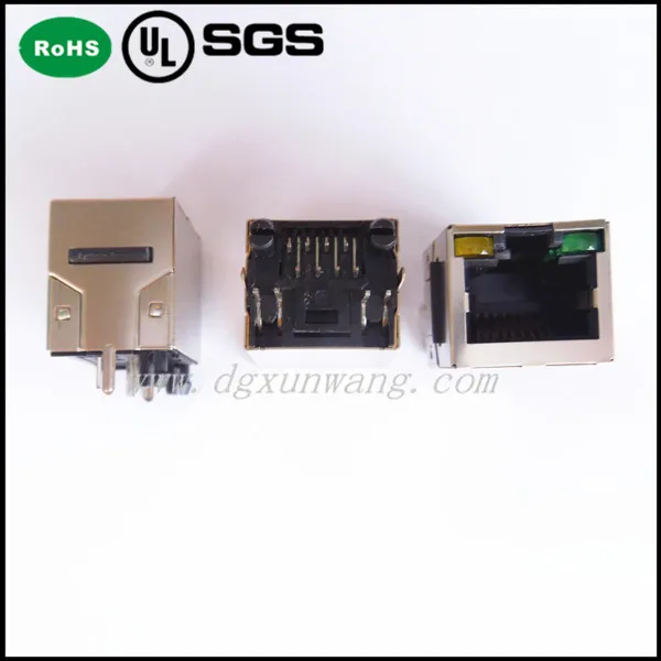 ul94v-0 material plastic Pcb Led,Pcb Pcb /socket Rj45  Led With Rj45 Connector  Buy