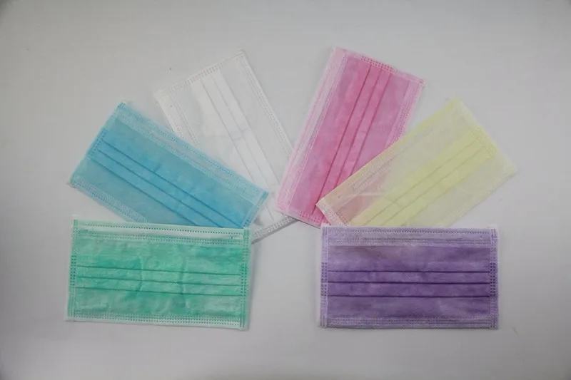 Yellow 3ply Disposable Surgical Face Mask Factory Supply