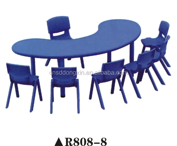 Colorful Nursery School Furniture Single Table Attach 3 4 5 6 Chair Colorful Nursery School Furniture Single Table Attach 3 4 5 6 Chair