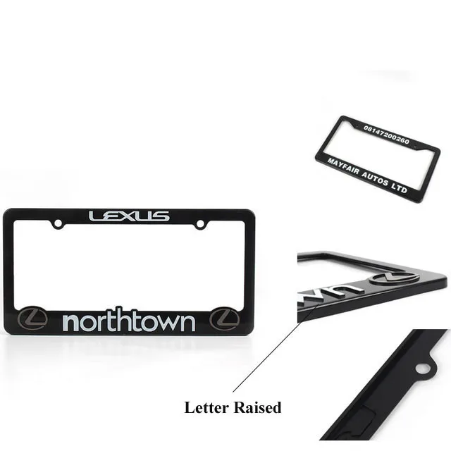 Custom Design Car Number Plate Frames Buy Number Plate Frame,Car