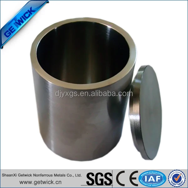 Supply 99.95% Wolfram Metal Melting Container Tungsten Crucible