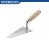 Factory supply eucalpytus wooden handle carbon steel Bricklaying trowel with general polished blade