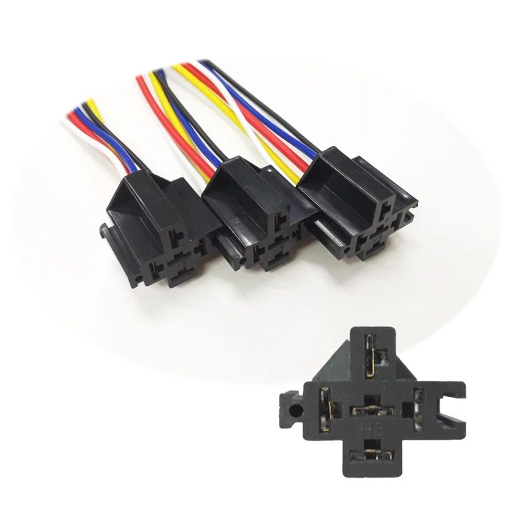 12v Dc 5 Pin Relay Socket For Bosch Type Relay