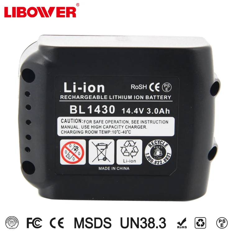 14.4V Battery for Makita BDF441Z BDF442 BDF442RFE 194065-3 Premium Cell UK NEW