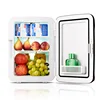 10L Electric Car Refrigerator, Portable Mini Fridge with Cold and Hot Functionality
