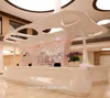 Funroad carpentry free design lighting design service cashier counter with high end quality for hot sale