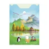 Factory Supply PP A6 with button envelope file folder best service and low price