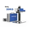 Compact mini fiber laser engraver and marking machine with 20W raycus