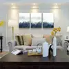 3 Piece Canvas Wall Art for Living Room - Misty Forests of Evergreen Coniferous Trees in an Ethereal Landscape - Modern Home Dec