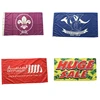 Design 100% Bleed Silk Screen Printed Custom Flags 3x5
