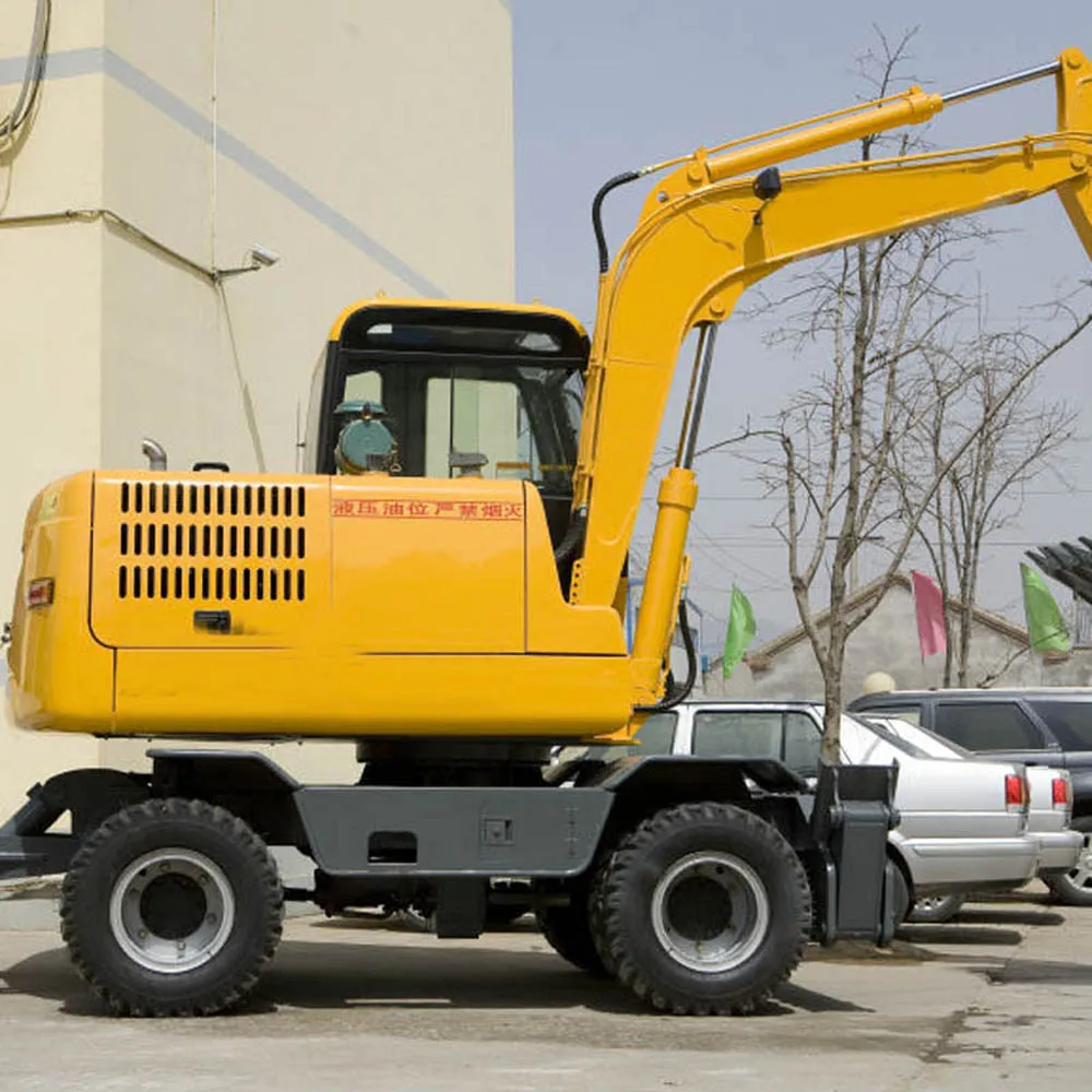 中国煤炭产品jhl70轮式挖掘机小型挖掘机