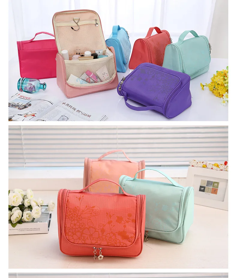 Sweet Fashion Colored Toiletry Bag Cosmetic Bag For Girls With Low Moq ...