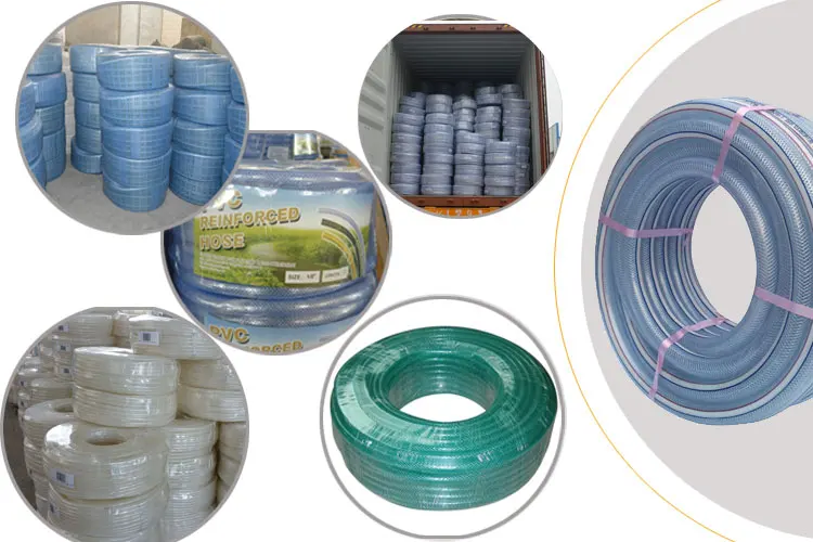 High quality transparent colored plastic spiral PVC cord reinforced water delivery suction hose pipe
