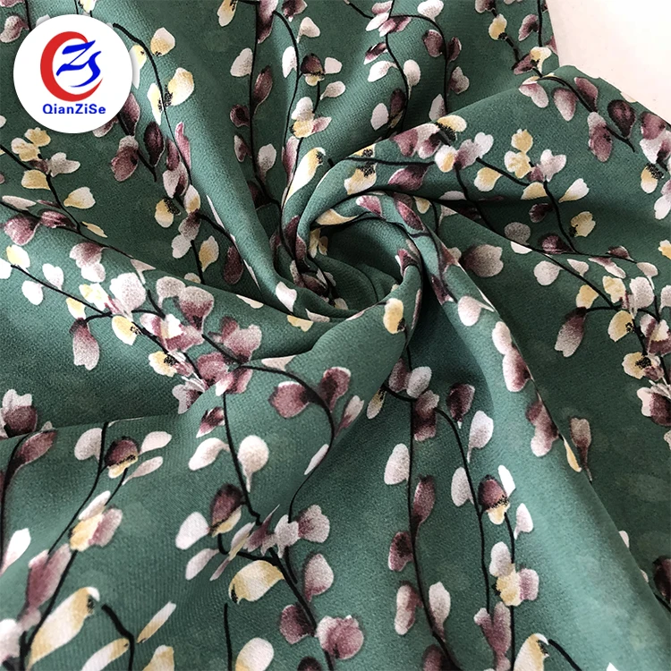 Printed Wool Peach Fabrics To Middle East Market Stock Lot Keqiao