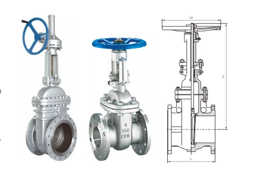 Din Standard Gate Valve,Flange End,Rf,Pn16,Dn300,Cast Steel Material ...