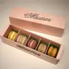 clear customized plastic packaging macaron box