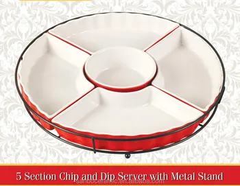 Porcelain Round Compartment Plate Ceramic 5 Pcs Divided Plates Porcelain Round Compartment Plate Ceramic 5 Pcs Divided Plates