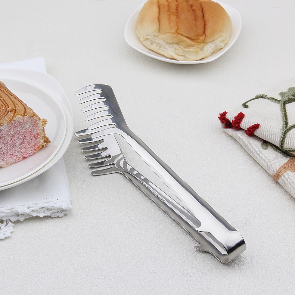 Recyclable Stainless Steel Pp 18/10 Tongs