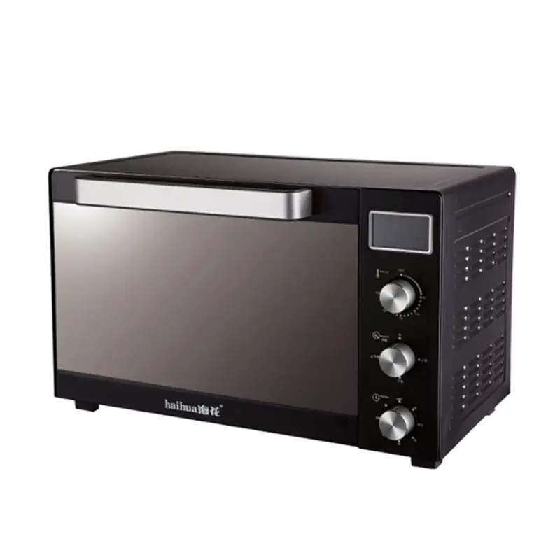 silver electric oven